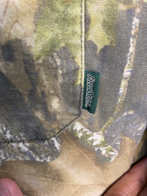 VTG Field Staff Mossy Oak Camo Shirt Sz L