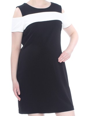 

TOMMY HILFIGER Новое женское платье 1005 черного цвета с открытыми плечами, Черный