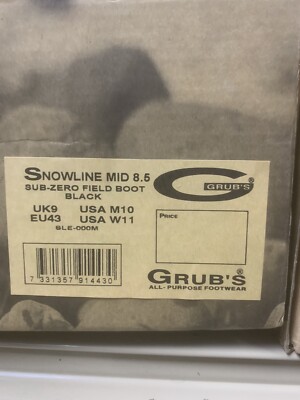 Grub Snowline Boots Sub-Zero Field Boot