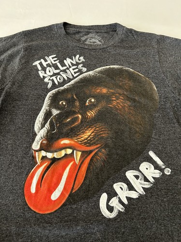 THE ROLLING STONES Grrr! 50 Year Anniversary T-Shirt S/M Rock N Roll Mick Jagger