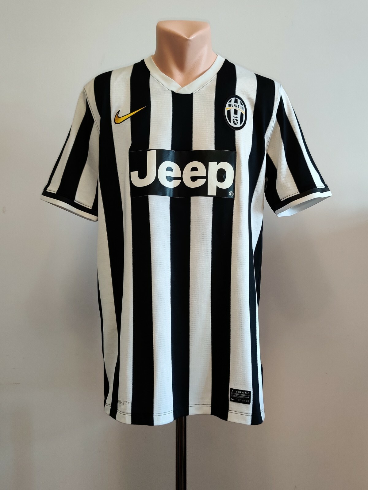Nike Juventus 2014 シャツ 2XL Football shirt soccer FC Juventus Home 2013/2014 jersey Nike