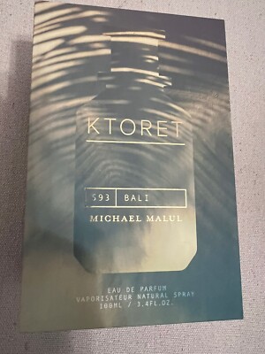Michael Malul KTORET 593 BALI Eau de PARFUM 3.4oz/100ml Spray NEW & SEALED