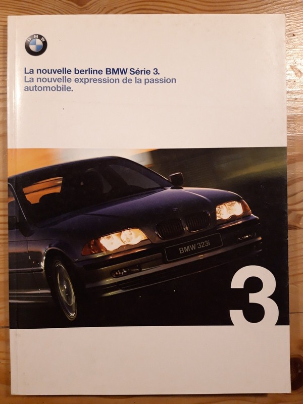 (332b) Brochure Bmw - La Nouvelle  Berline Bmw SÃ©Rie 3 (1998) 67 Pages.