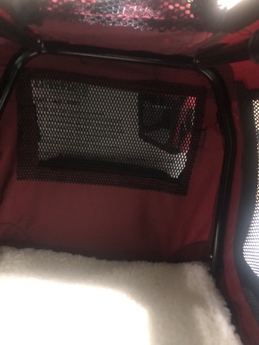 EliteField 3 Door Folding Soft Dog Crate Indoor Outdoor Pet Home 20Lx14Wx14H