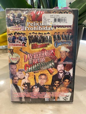 Las Verdades De Los Corridos ''12 Peliculas DVD NEW & SEALED