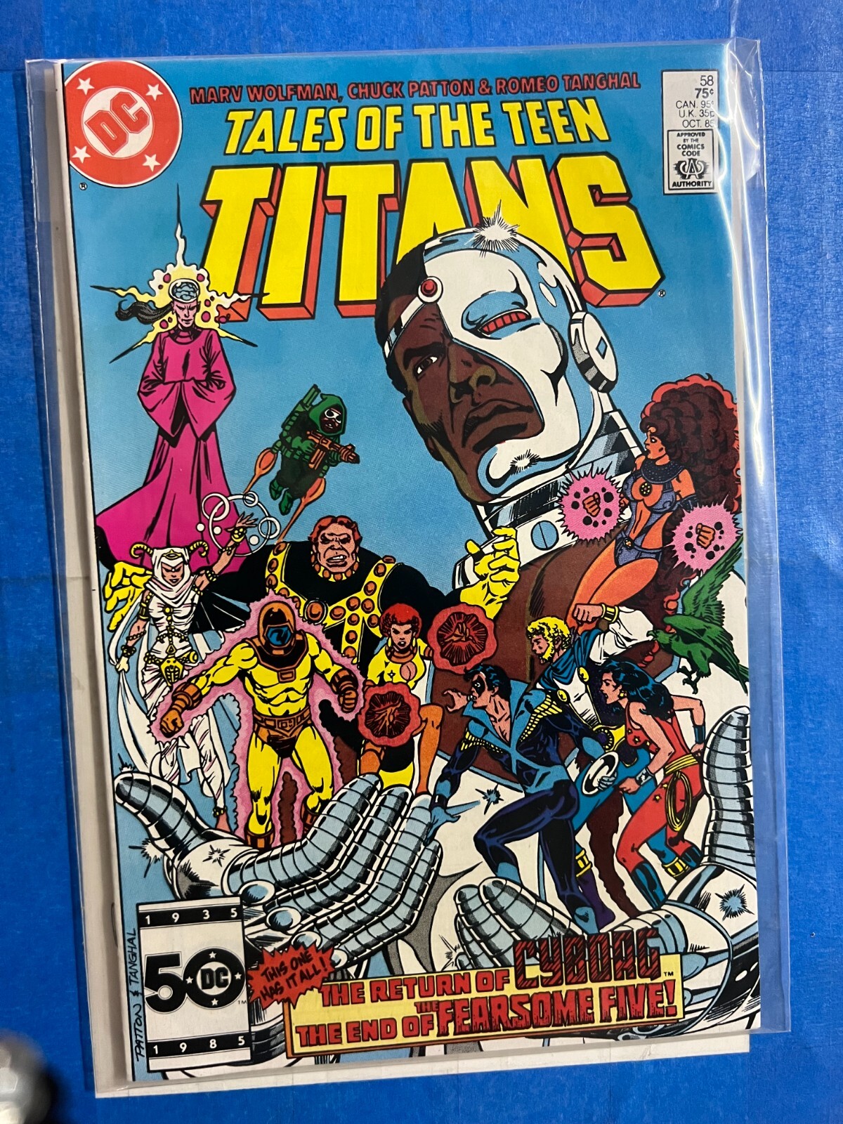 TALES OF THE TEEN TITANS #58 DC 1985 Direct | Combined