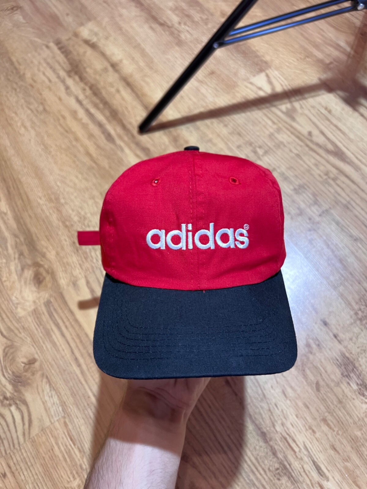 帽子 90s old adidas vintage cap adidas Vintage 90's Men's Adidas Snapback Spell Out Cap Hat