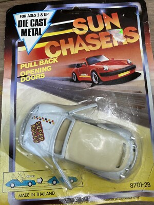 Sun Chasers Cabriolet Super Buggy Die Cast Car NIP
