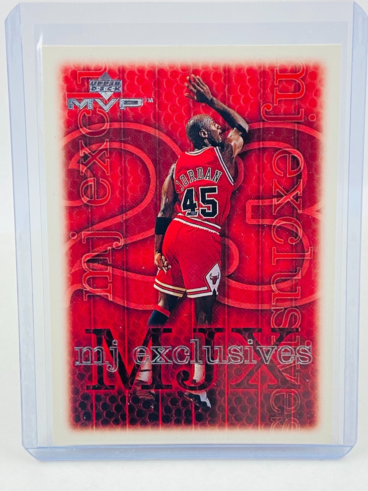 199 Upper Deck MVP Michael Jordan MJ Exclusives 180 | eBay