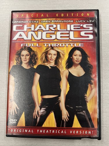 Charlies Angels Full Throttle - 2003 DVD Movie - Theatrical