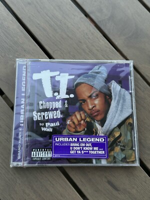 Urban Legend Chopped & Screwed by T.I. CD 2005 Brand New Factory Sealed
