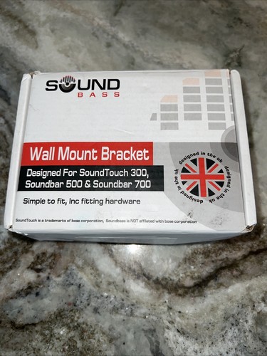 Sound-Bass Wall Mount Bracket for Sound touch 300, Soundbar 500&700