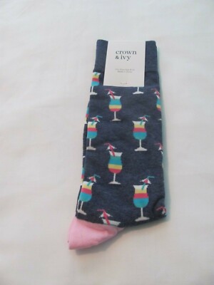 ~ Blue Gray W/ Colorful Drinks
