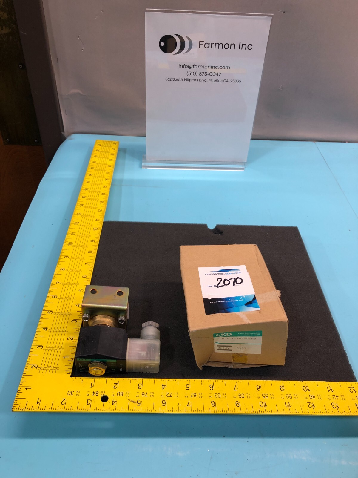 CKD ADK11-10A-02HB Valve, DC24V, 171102