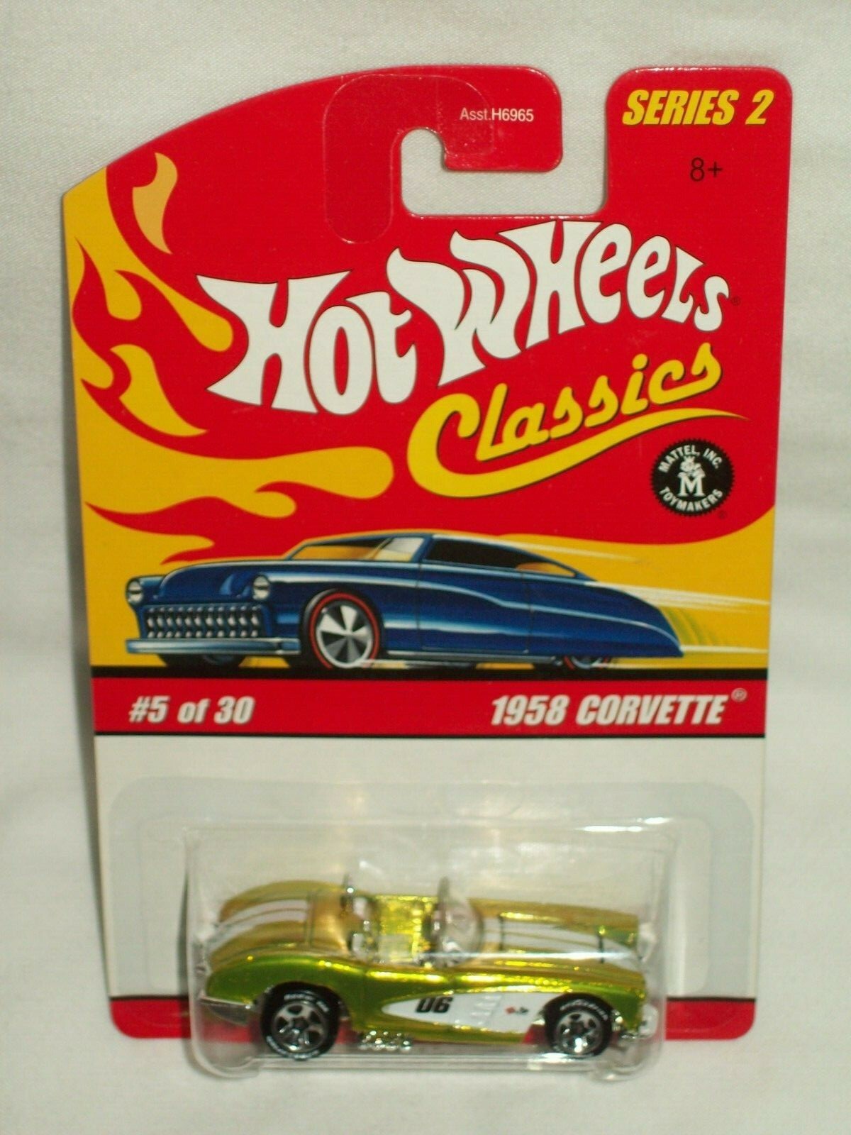 9 Hot Wheels Classics ~ 6 Series 2 & 3 Series 1 ~ New Old Stock On Card 2004-05