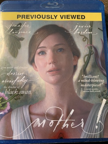 Mother! (Blu Ray) Jennifer Lawrence Javier Bardem