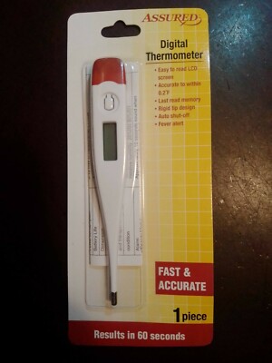 Assured Digital Thermometer For Oral Rectal & Armpit