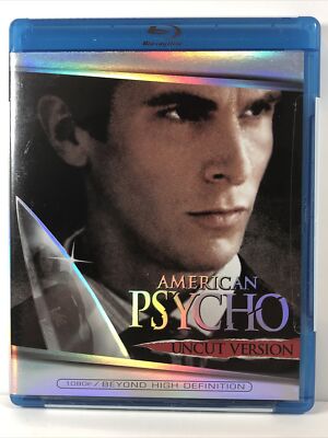 American Psycho New Blu-ray Christian Bale Uncut Version - Unrated   