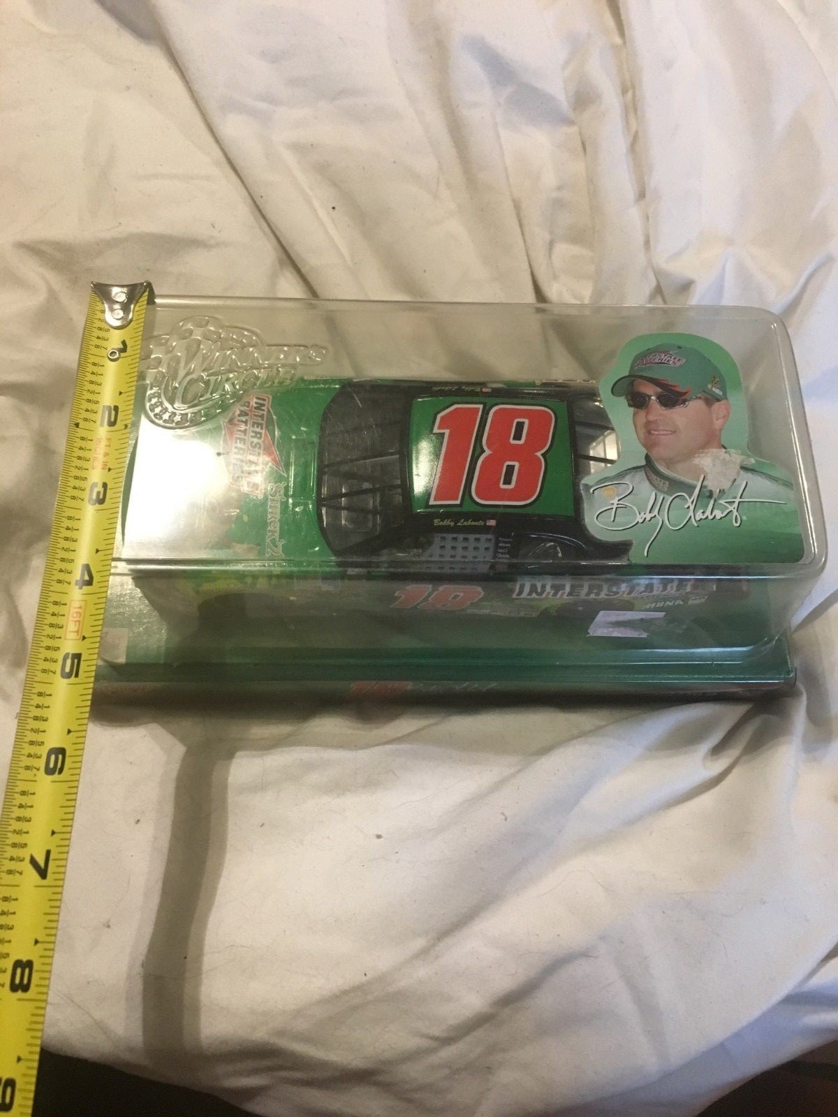 Die Cast Race Car - Bobby LaBonte #18 - Winner's Circle - NASCAR - NIB