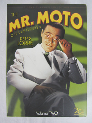 The Mr. Moto Collection - Volume 2 (DVD, 4 Disc Set) Peter Lorre
