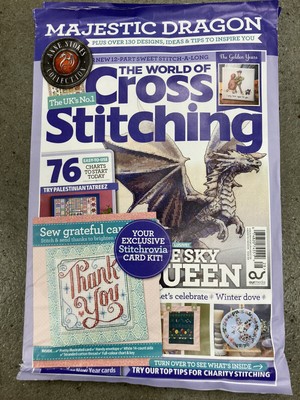 the world of cross stitching magazine issue 326 new sealed