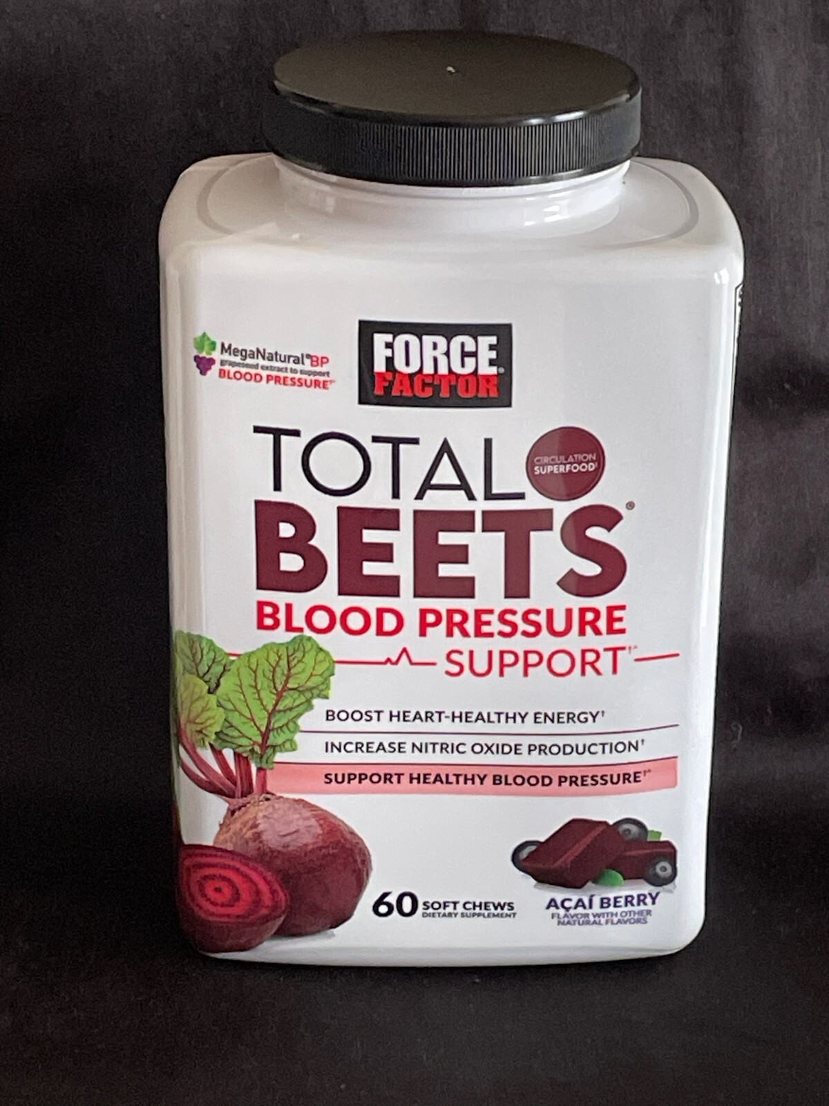 Force Factor Total Beets Blood Pressure Support Supplement