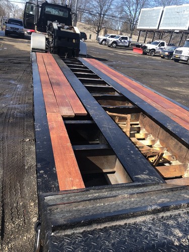 Rogers 50 Ton Lowboy Trailer DETACHABLE GOOSENECK TRI AXLE AIR RIDE