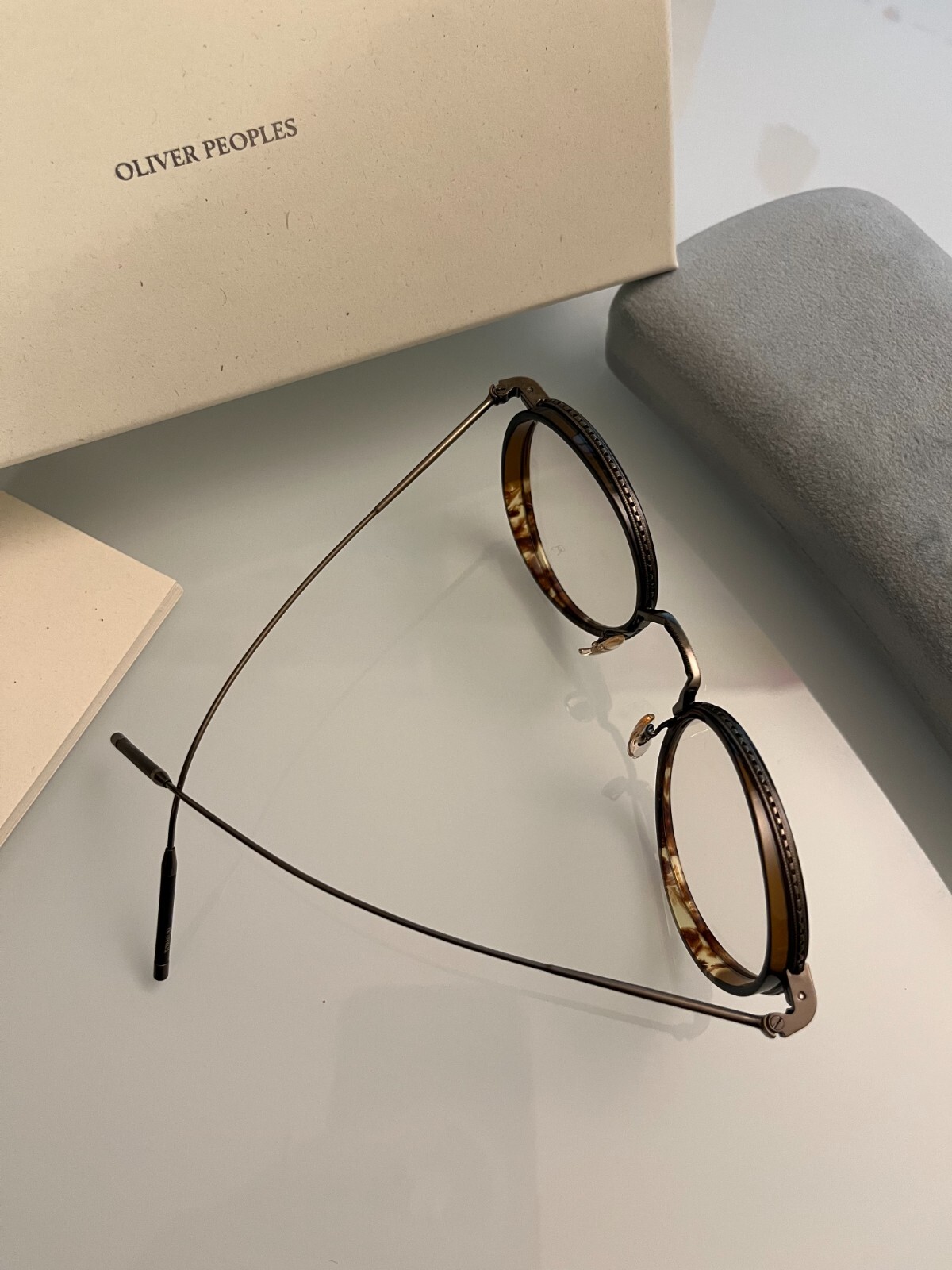 OLIVER PEOPLES TK-8 OPTICAL OV1318T in Espresso/362 Gradient MSRP
