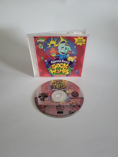 Pajama Sam's Sock Works (PC) Windows 95, 3.1 and Macintosh. 1997 SEALED