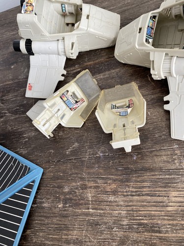 Vintage Star Wars Kenner Vehicle Parts Repair Lot: AT-ST Tie Fighter Speed Racer