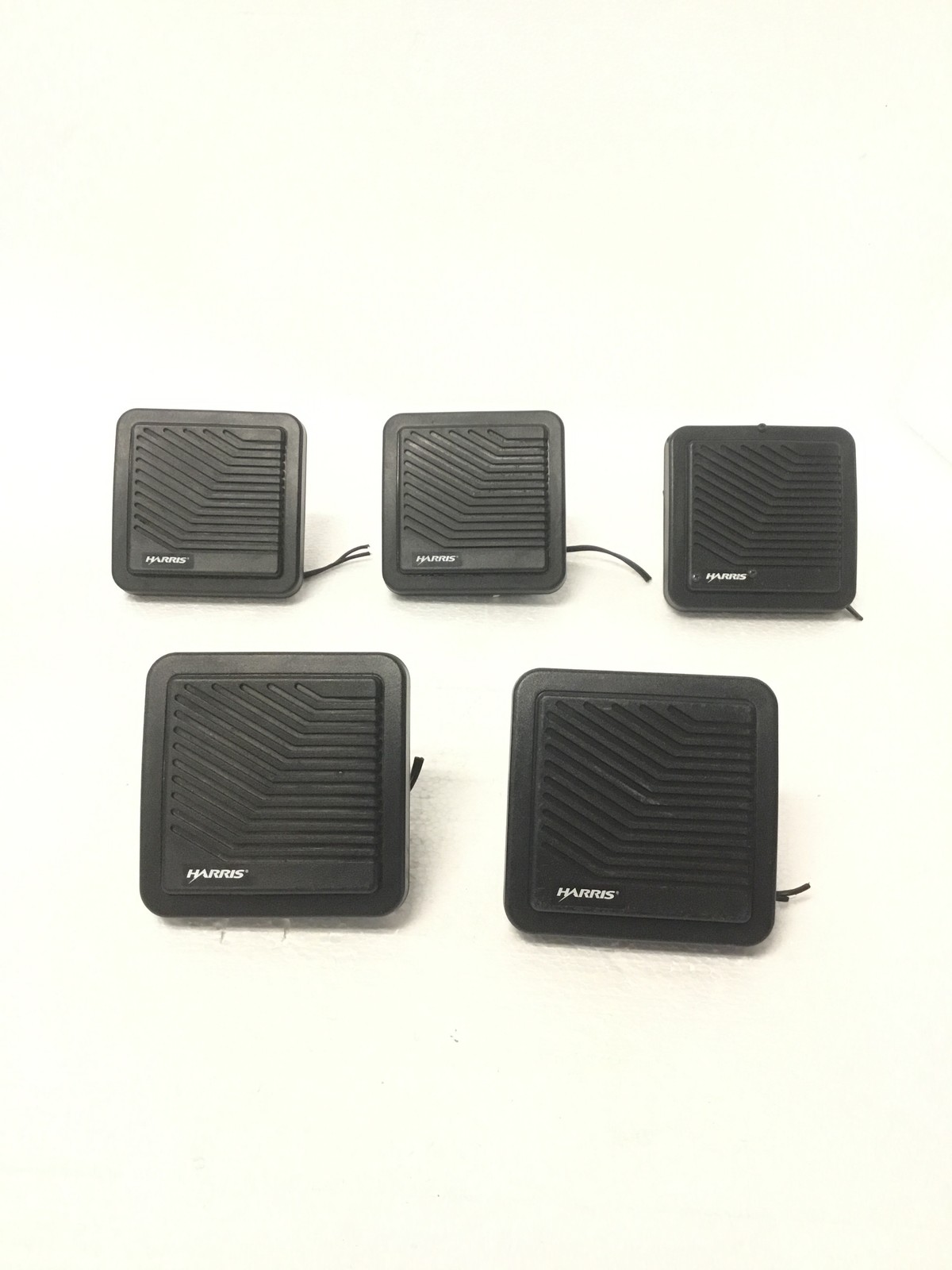 Lot of 5 Harris LS102824V10 R1A 20W  External Mobile Radio Speakers FREE SHIP