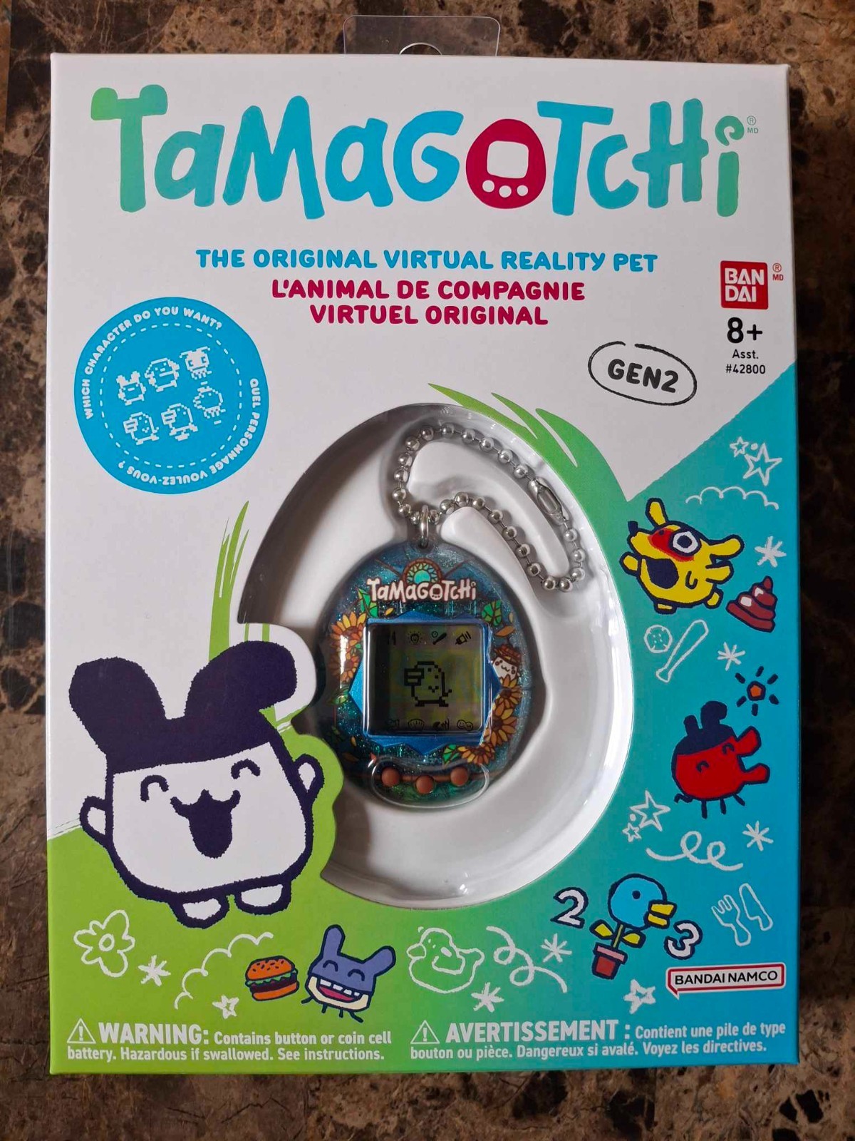 オリジナルたまごっち ステンドグラス Tamagotchi Gen2 海外限定品