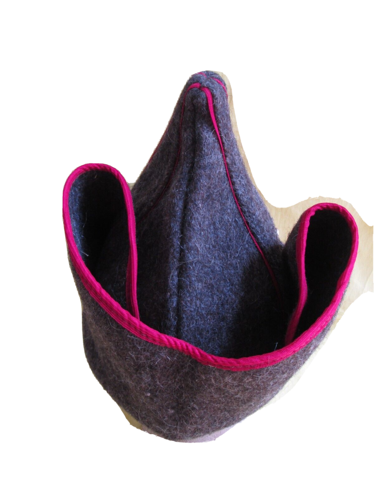 Budenovka WWI/II Replica Russian Peak Hat with Red Star/Size L