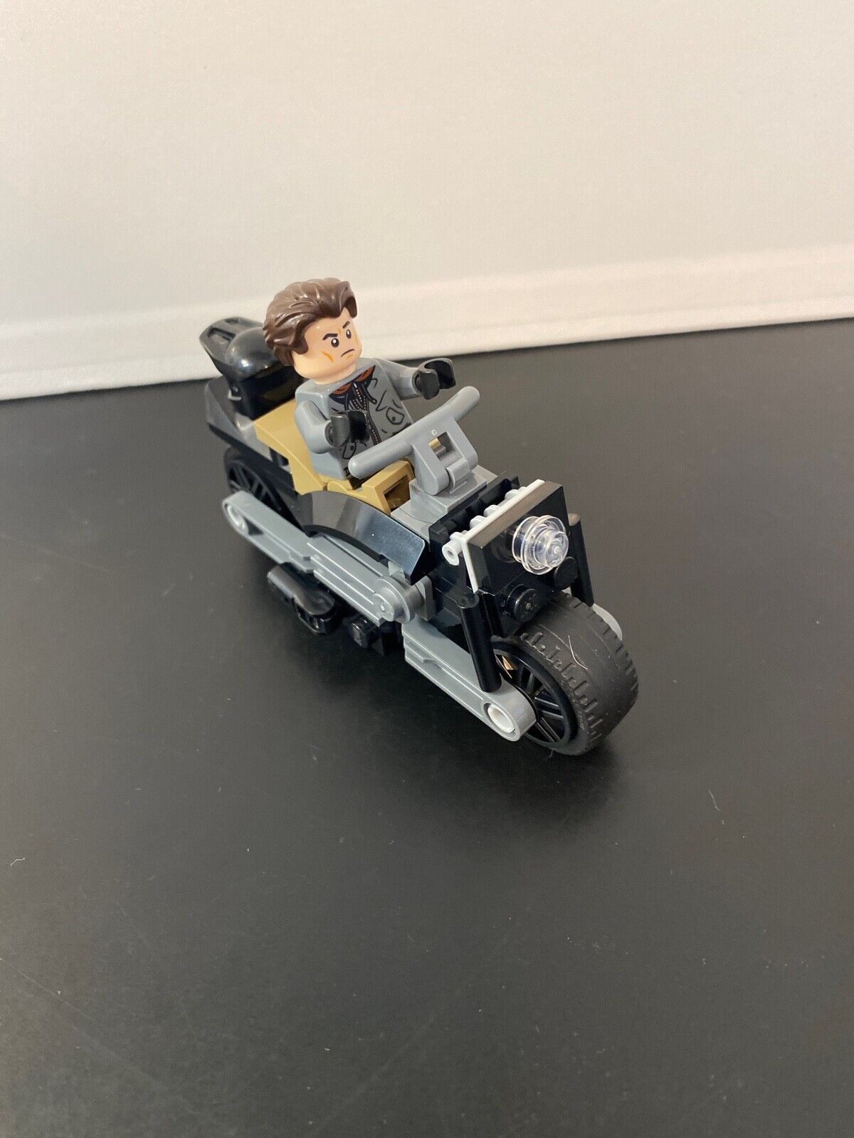 Character:Bruce Wayne on Bike:Lego Minifigures 