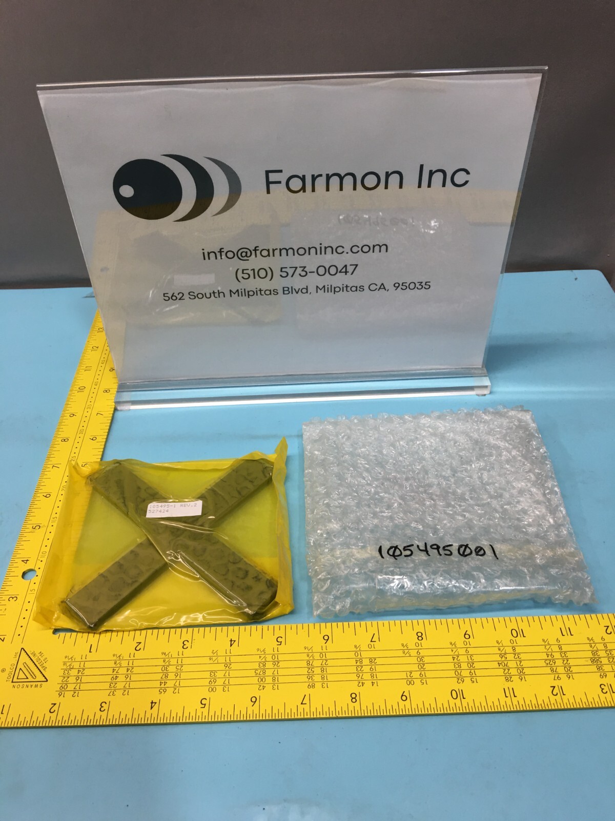 VARIAN 105495001 BEAM COLLECTOR PLATE, 133640