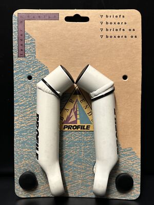 Nos 90 s Profile Design White Bar Ends Mtb Atb Extension Fit: Klein Schwinn Gt