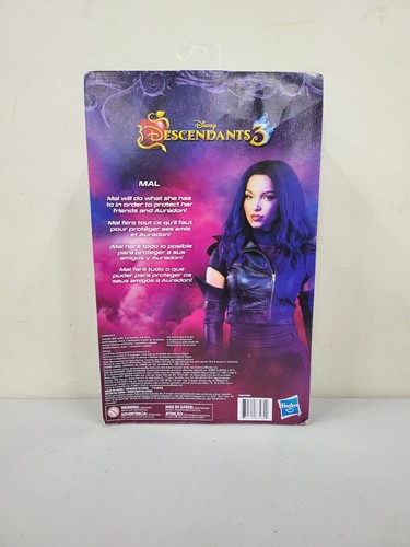 Disney toy Descendants Mal Doll, Inspired by Disney's Descendants 3, Fashion Dol