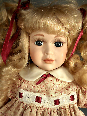 Porcelain Doll  (695 )  14  ''-36  cm  Alberon  Collection