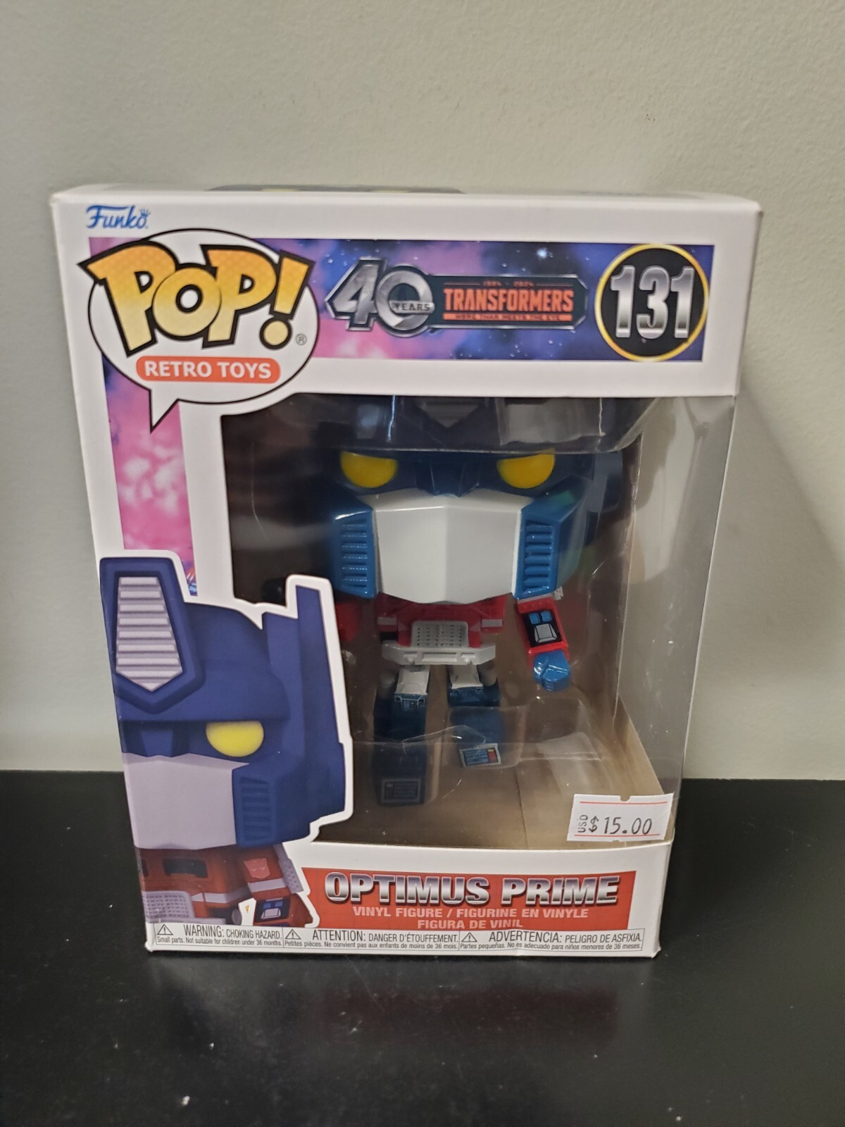 Funko Pop!: 40 Years Transformers: Optimus Prime #131