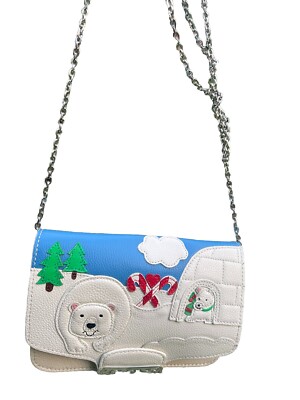 BRIGHTON GINGER Snappy Flap Mini Bag POLAR BEARS Flap MG Small MG Shoulder Bag