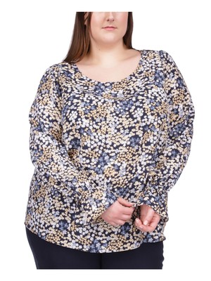 

Женские темно-синие эластичные манжеты с логотипом MICHAEL MICHAEL KORS Top Plus, Navy