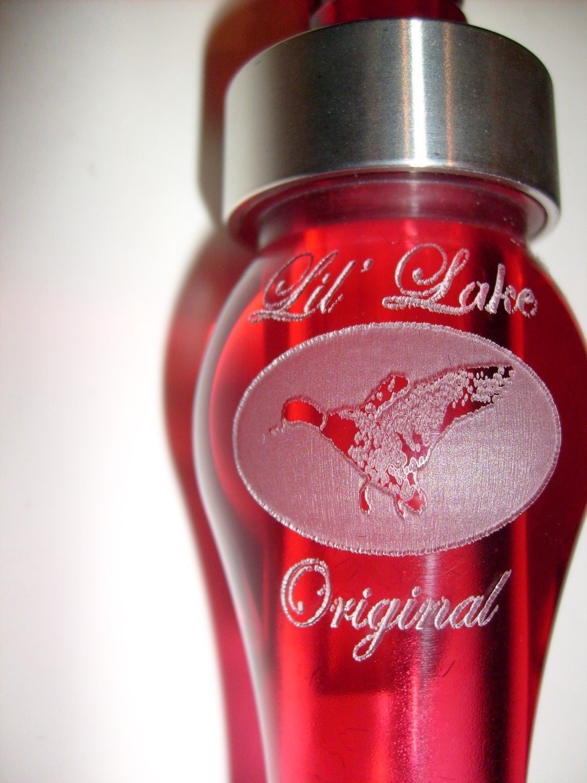Duck Call - Lil' Lake Original by Josh & Curtis Breland - Cranberry Red !!!!