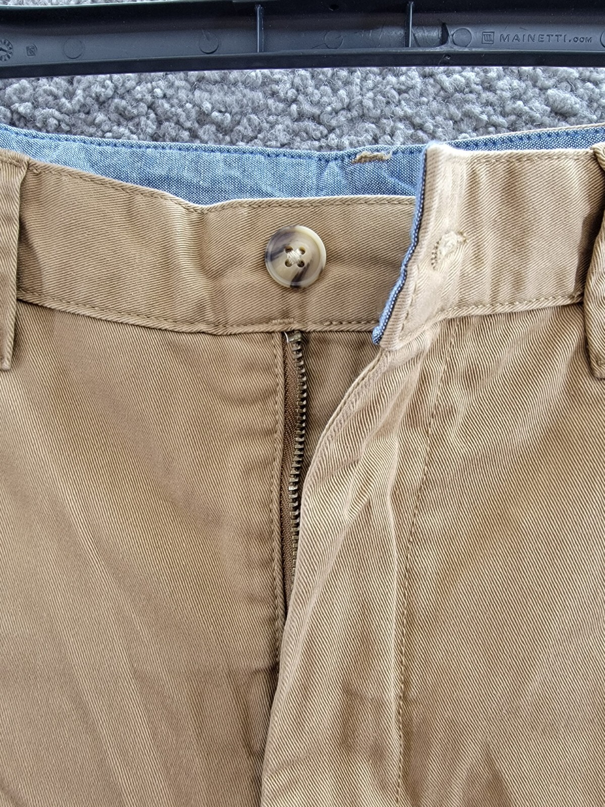 Polo Ralph Lauren 8-Inch Relaxed Fit Chino Shorts Men's 33 Sandsurf Button Zip - Picture 10 of 18