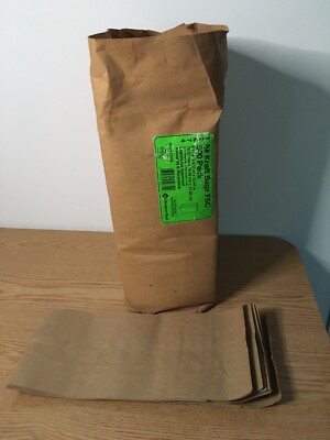New Bundle Of 100 Brown Paper Bags Lunch School Bags Popcorn Bags Etc