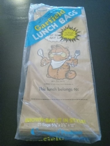 25pk Did Someone Say Lunch? Vintage 1978 Open Plastic