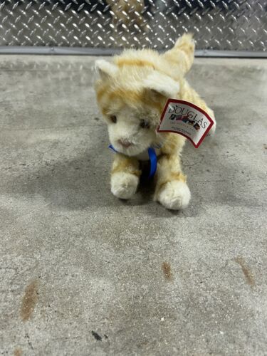 Douglas Cuddle Toy Orange Striped Tabby Cat Plush Stuffy Rea