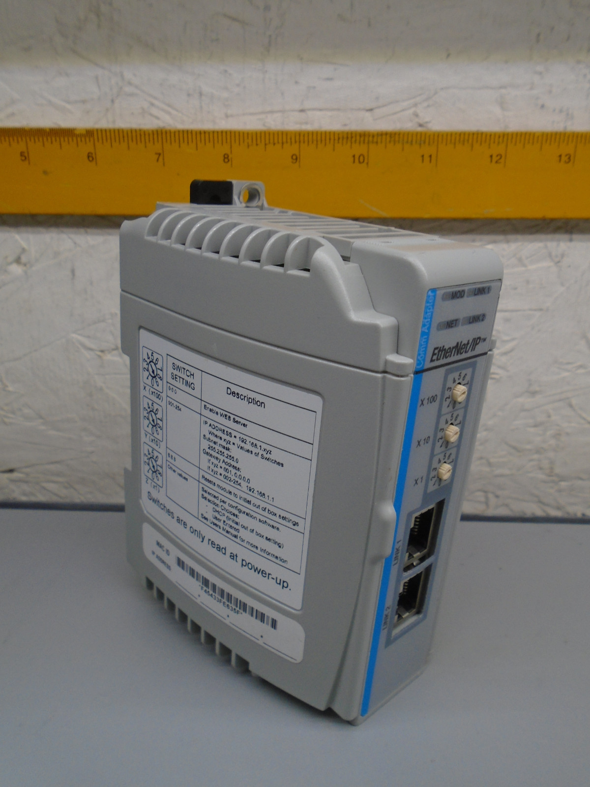 1769-AENTR Allen Bradley Compactlogix Ethernet Adapter 1769-AENTR  163C