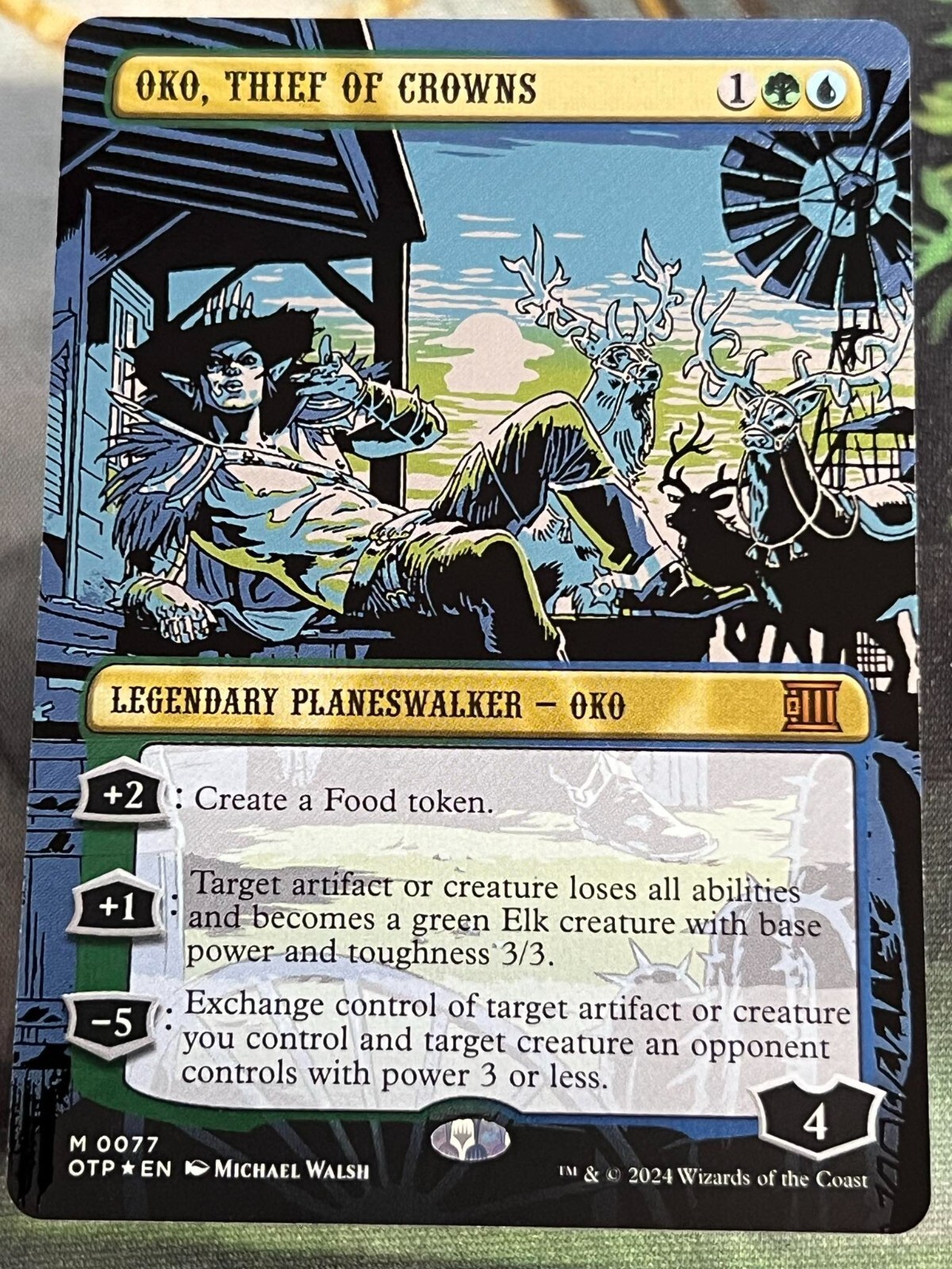 【PSA10】王冠泥棒、オーコ/Oko, Thief of Crowns MTG PSA10】王冠泥棒、オーコ/Oko, Thief of Crowns MTG Oko Thief