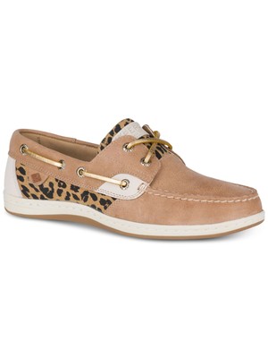 

Женские мокасины на платформе SPERRY Brown Cheetah Traction Koifish, Коричневый, STS82718