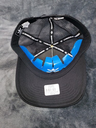 ADIDAS ORIGINALS DISPATCH TRUCKER MENS SNAPBACK HAT BLACK WHITE UNISEX NEW